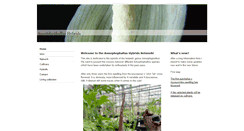 Desktop Screenshot of amorphophallus-network.org